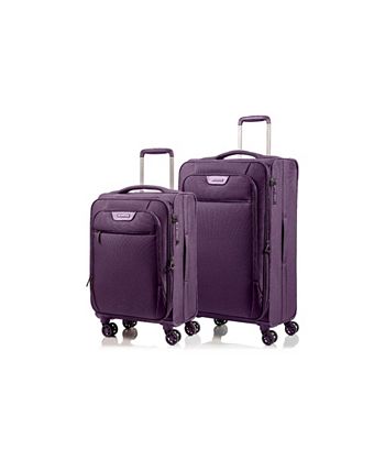 CHAMPS Softech Softside 2-Pc Luggage Set - Macy's