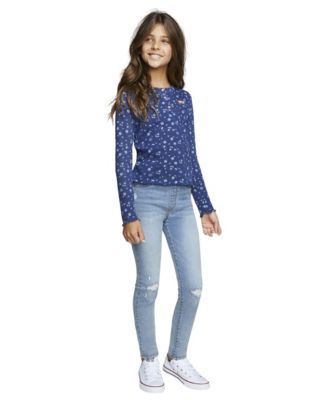 Levi's Levi's X Clements Twins High Rise Pull-on Jeggings \u0026 Reviews -  Leggings \u0026 Pants - Kids - Macy's
