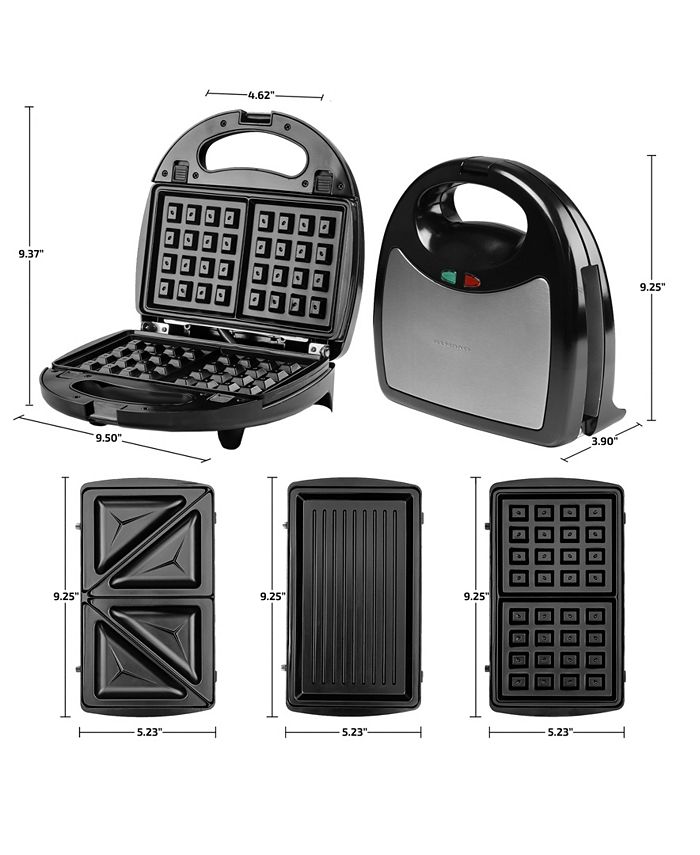 OVENTE 3in1 Electric Sandwich Maker Macy