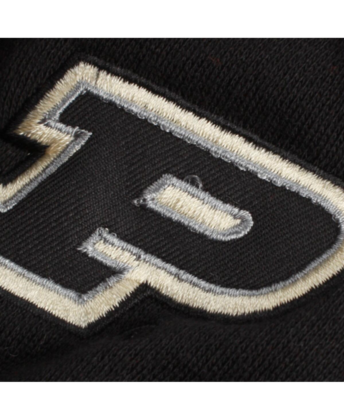 Colosseum Stadium Athletic Black Purdue Boilermakers Arched Name Full-zip Hoodie In Black