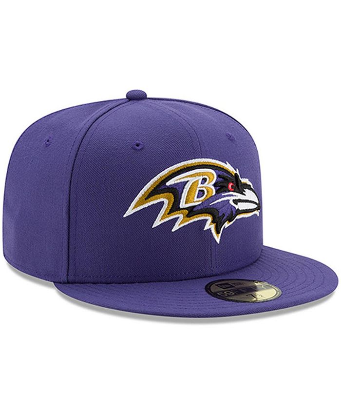 New Era Men's Purple Baltimore Ravens Omaha 59FIFTY Hat - Macy's