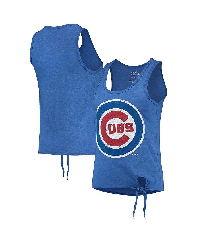 Men's Majestic Royal Chicago Cubs Assist T-Shirt 