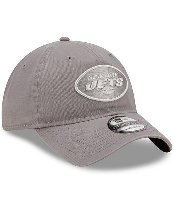 Men's New Era Graphite New York Jets Core Classic 2.0 Tonal 9TWENTY  Adjustable Hat