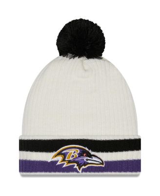 Baltimore Ravens Retro Cuffed Knit Hat 