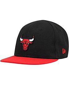 Infant Boys and Girls Black and Red Chicago Bulls My 1st 9FIFTY Adjustable Hat