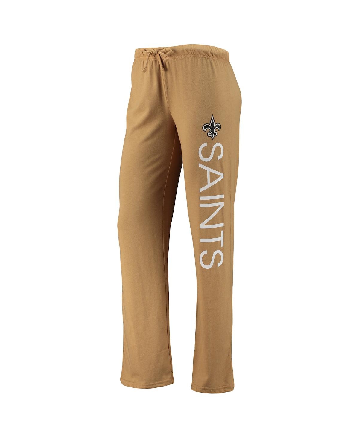 Women'sNew Orleans Saints Muscle Tank Top and Pants Sleep Set - Black