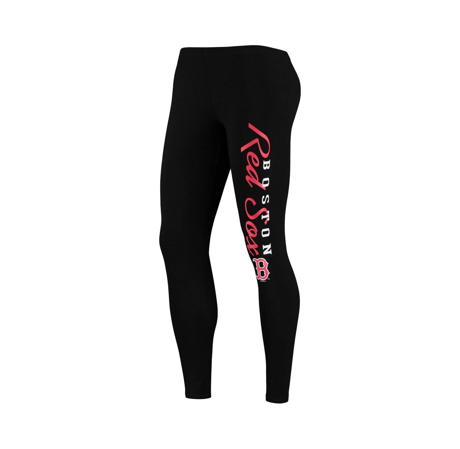 Women's White, Black Boston Red Sox Sonata Tank Top and Leggings Set