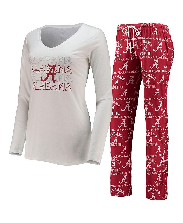 Concepts Sport Women s Crimson White Alabama Crimson Tide