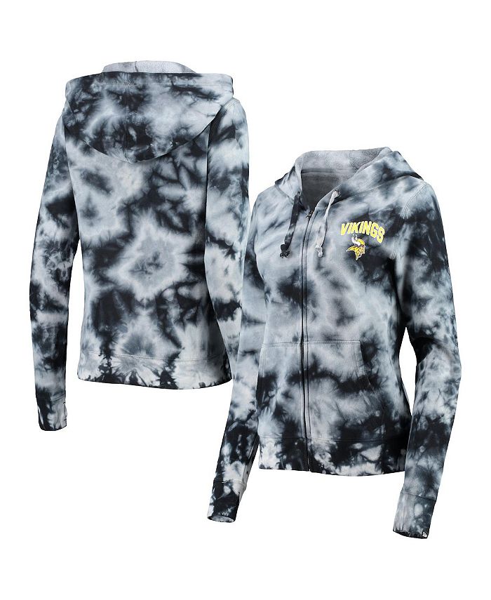 Lids Minnesota Vikings New Era Tie-Dye Long Sleeve T-Shirt - Black