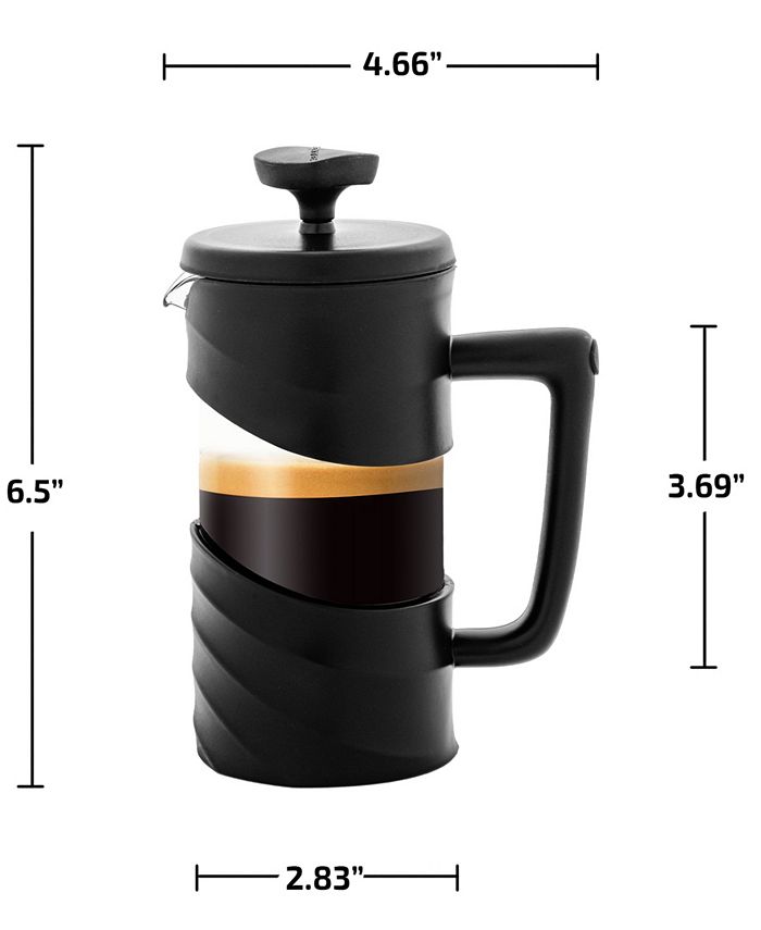OVENTE French Press Coffee Tea Expresso Maker, 12 oz Macy's