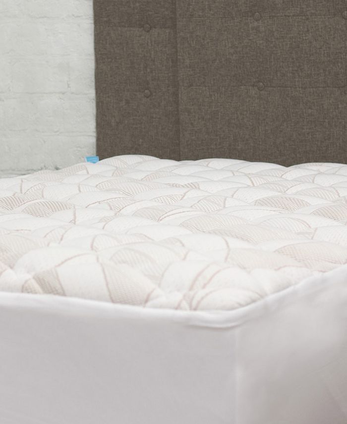 eLuxury Copper Infused Mattress Pad With Fitted Skirt, Twin & Reviews