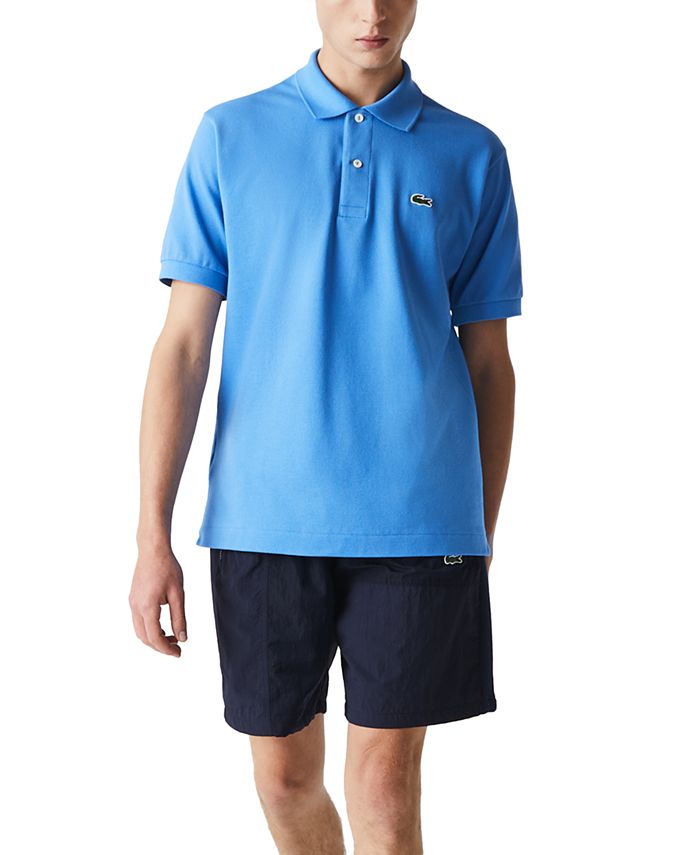 Lacoste Live Logo Polo Shirt-Blue for Men