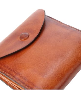 Women's Genuine Leather Snapper Wallet