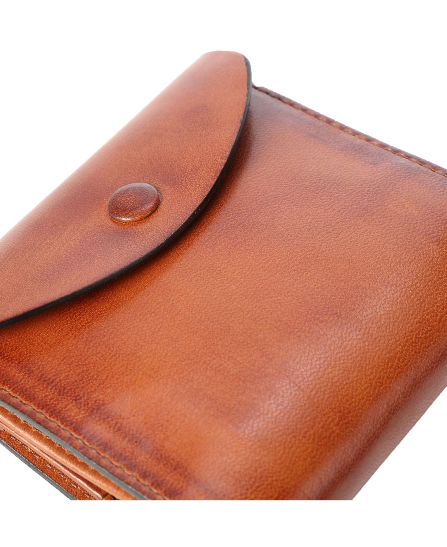 Women's Genuine Leather Snapper Wallet