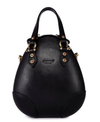 Women's Genuine Leather Fairy Lantern Mini Satchel