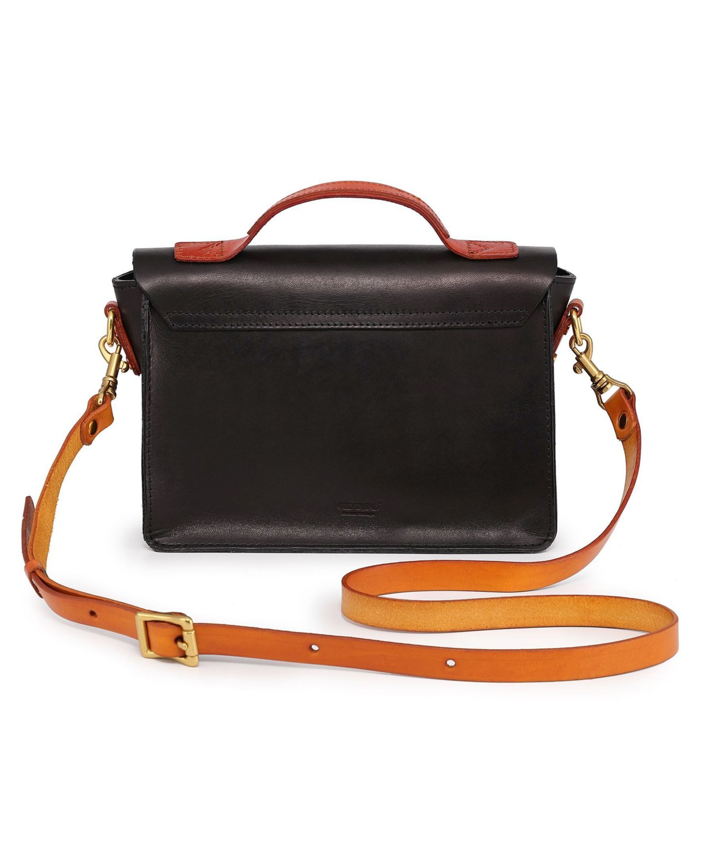 Женская сумка OLD TREND Genuine Leather Aster Mini Satchel, цвет: Чёрный — фото 5