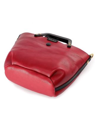 Women's Genuine Leather Sprout Land Mini Tote Bag