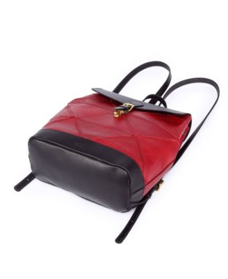 Women's Genuine Leather Prism Backpack