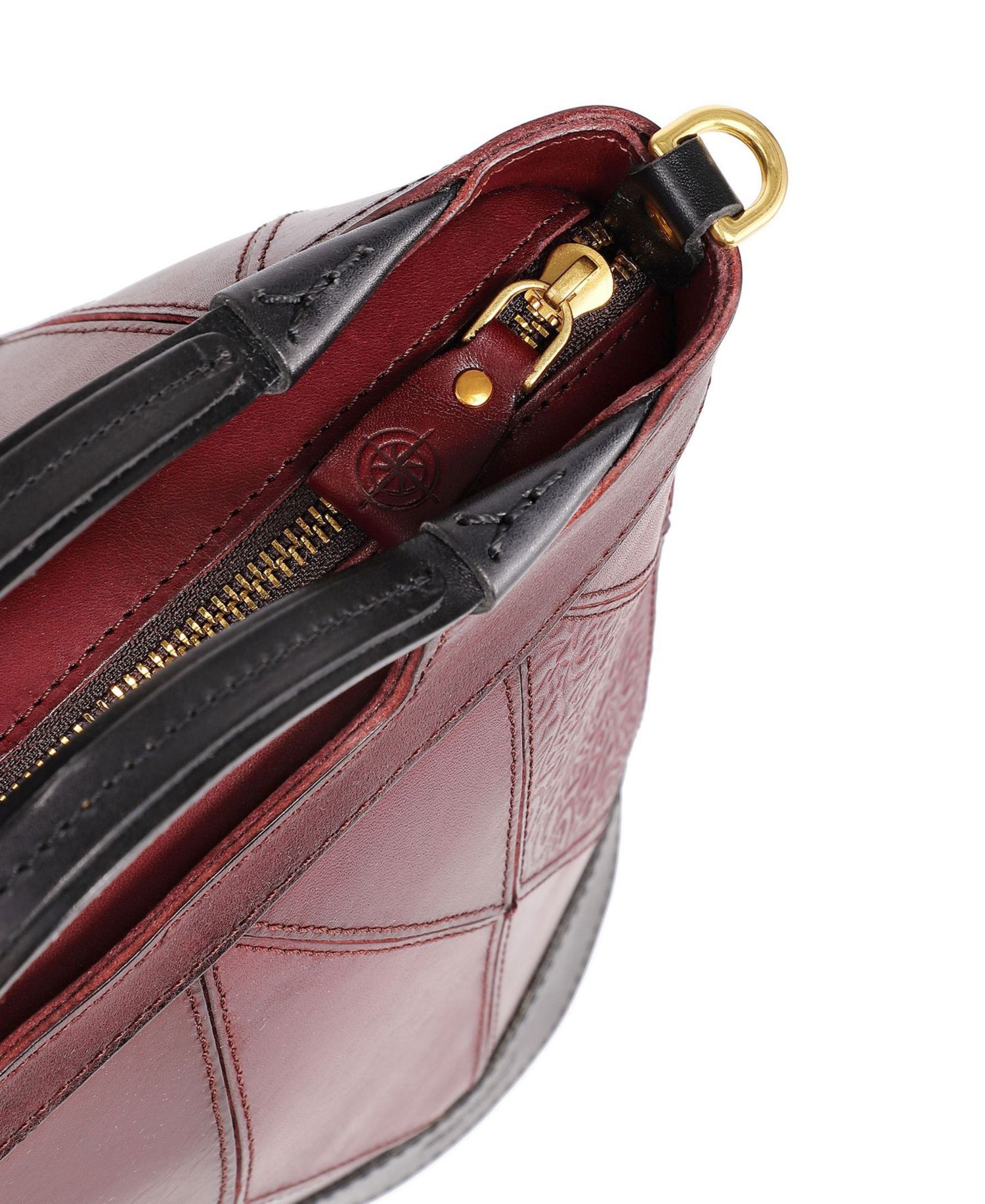 Primrose Mini Leather Crossbody Tote Bag
