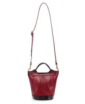 Primrose Mini Leather Crossbody Tote Bag