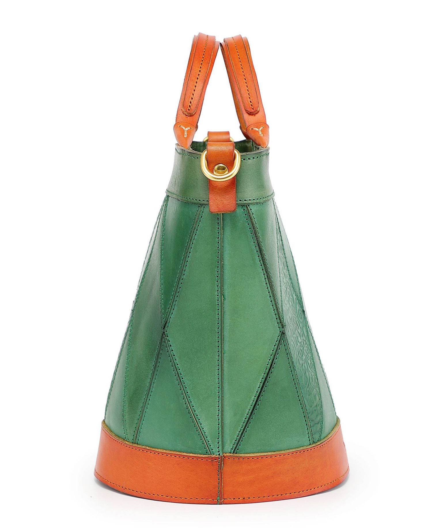 Primrose Mini Leather Crossbody Tote Bag