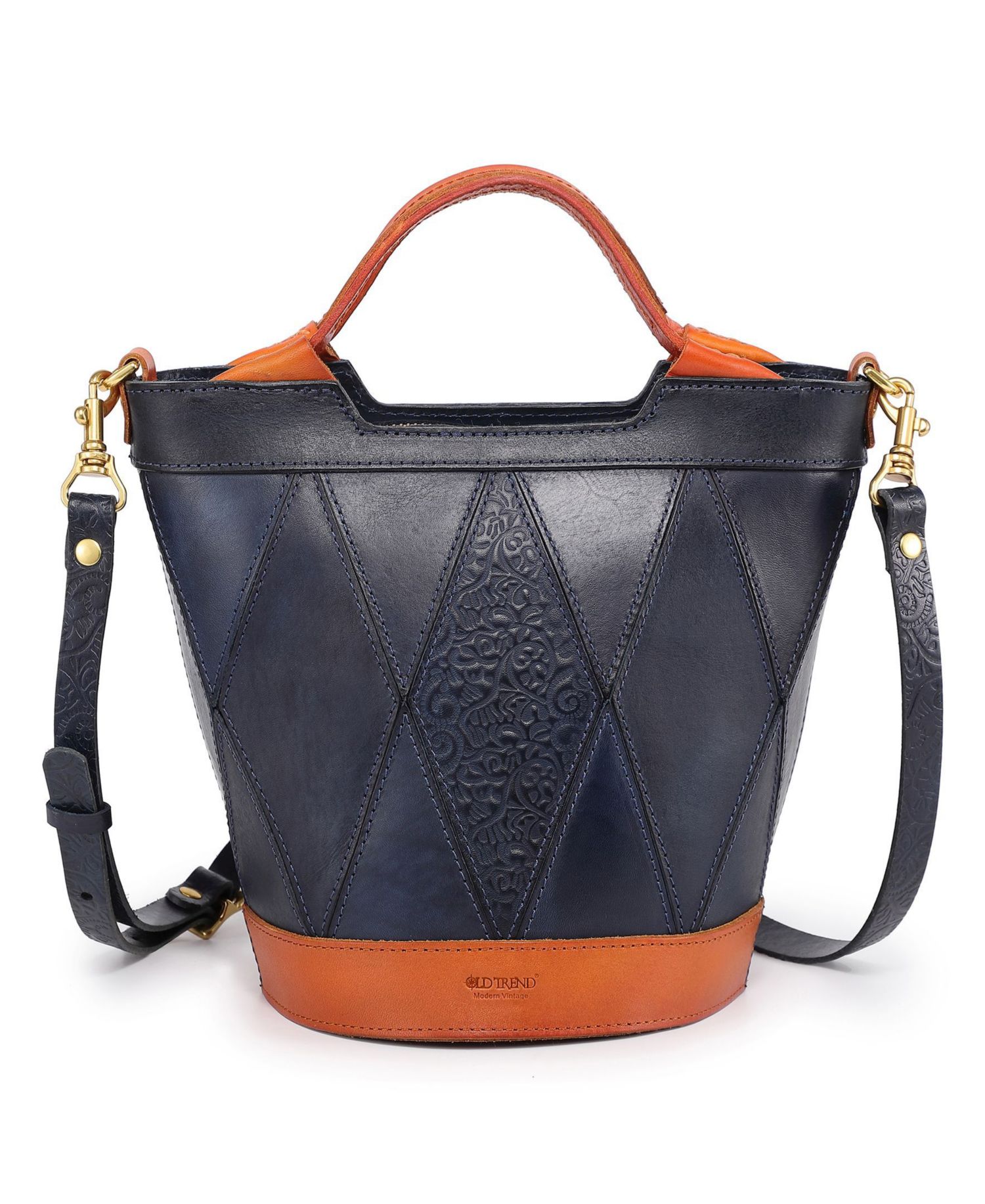 Primrose Mini Leather Crossbody Tote Bag