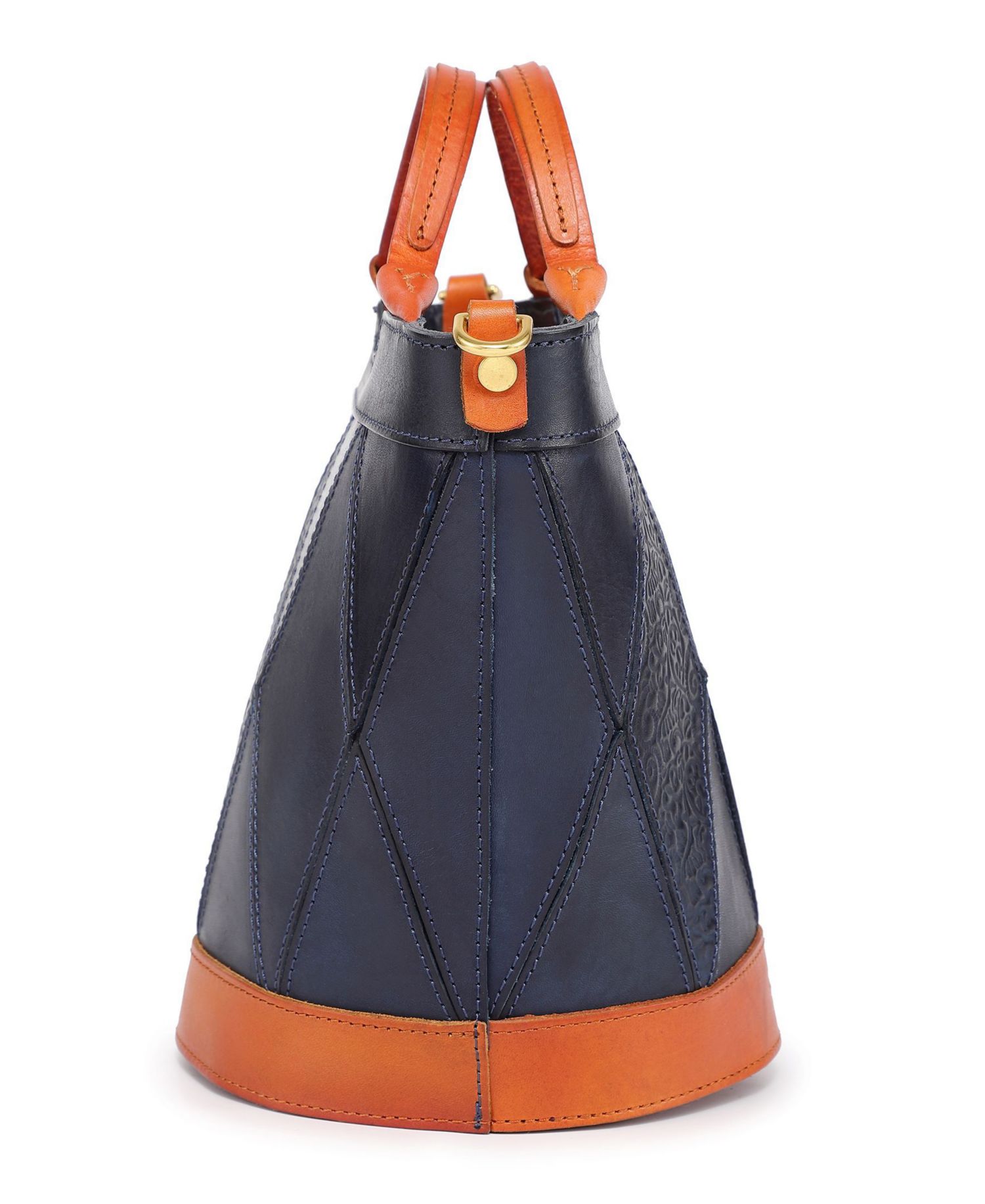 Primrose Mini Leather Crossbody Tote Bag