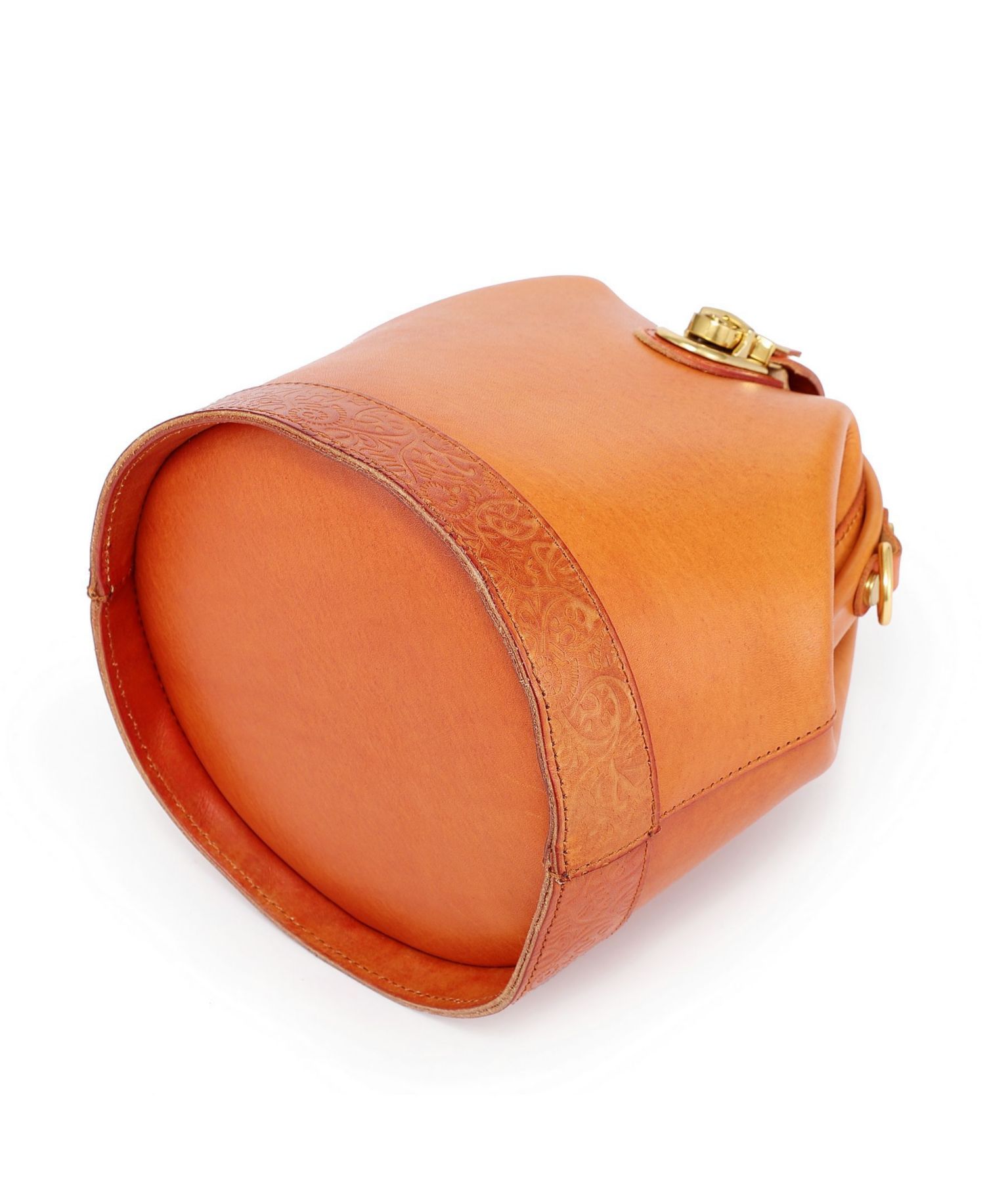 Doctor Mini Leather Bucket Crossbody Bag