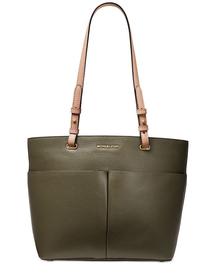Michael Kors Pebble Leather Pocket Tote & Reviews - Handbags & Accessories - Macy's