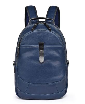 Sun-Wing Small Leather Backpack