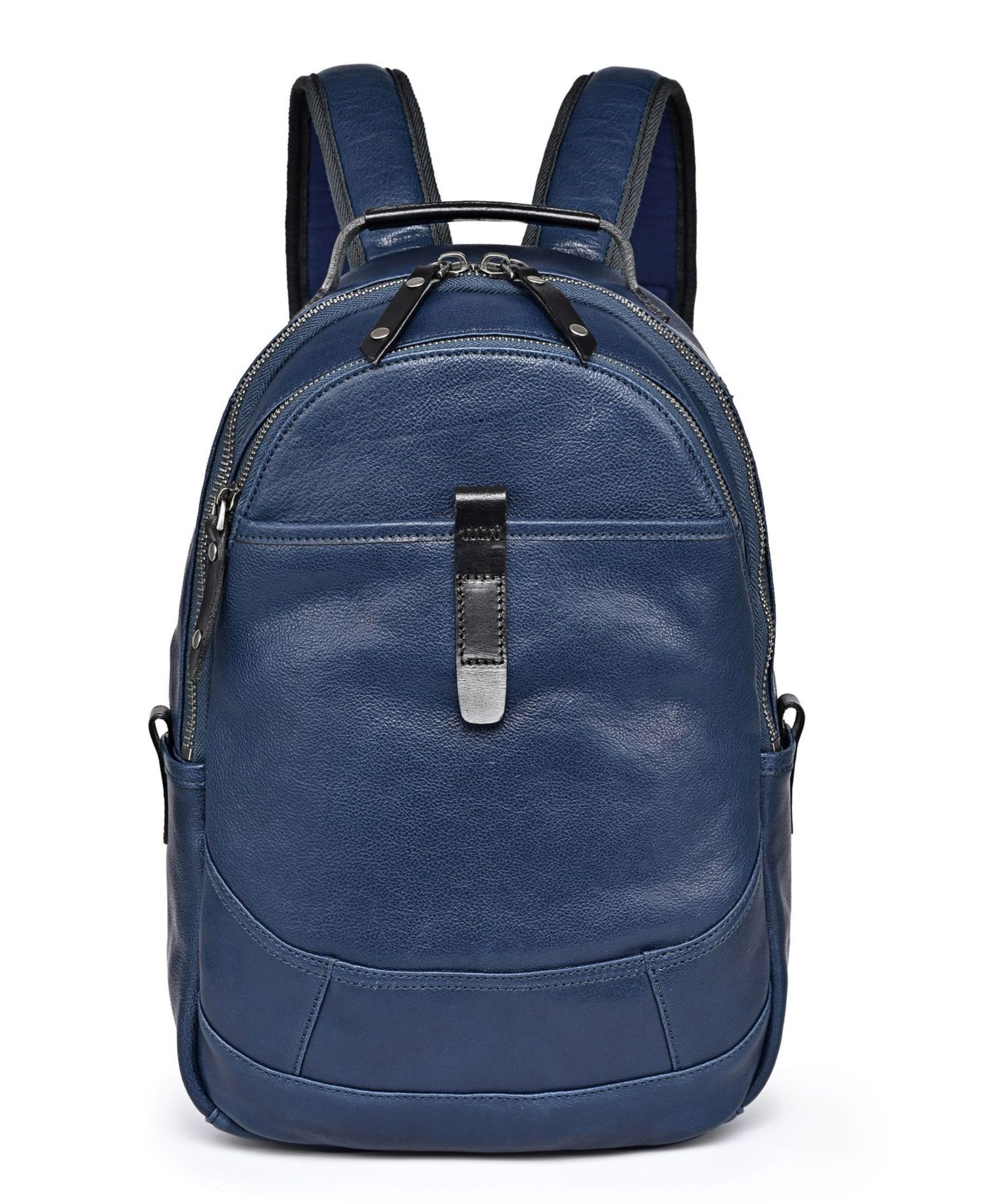 Sun-Wing Small Leather Backpack