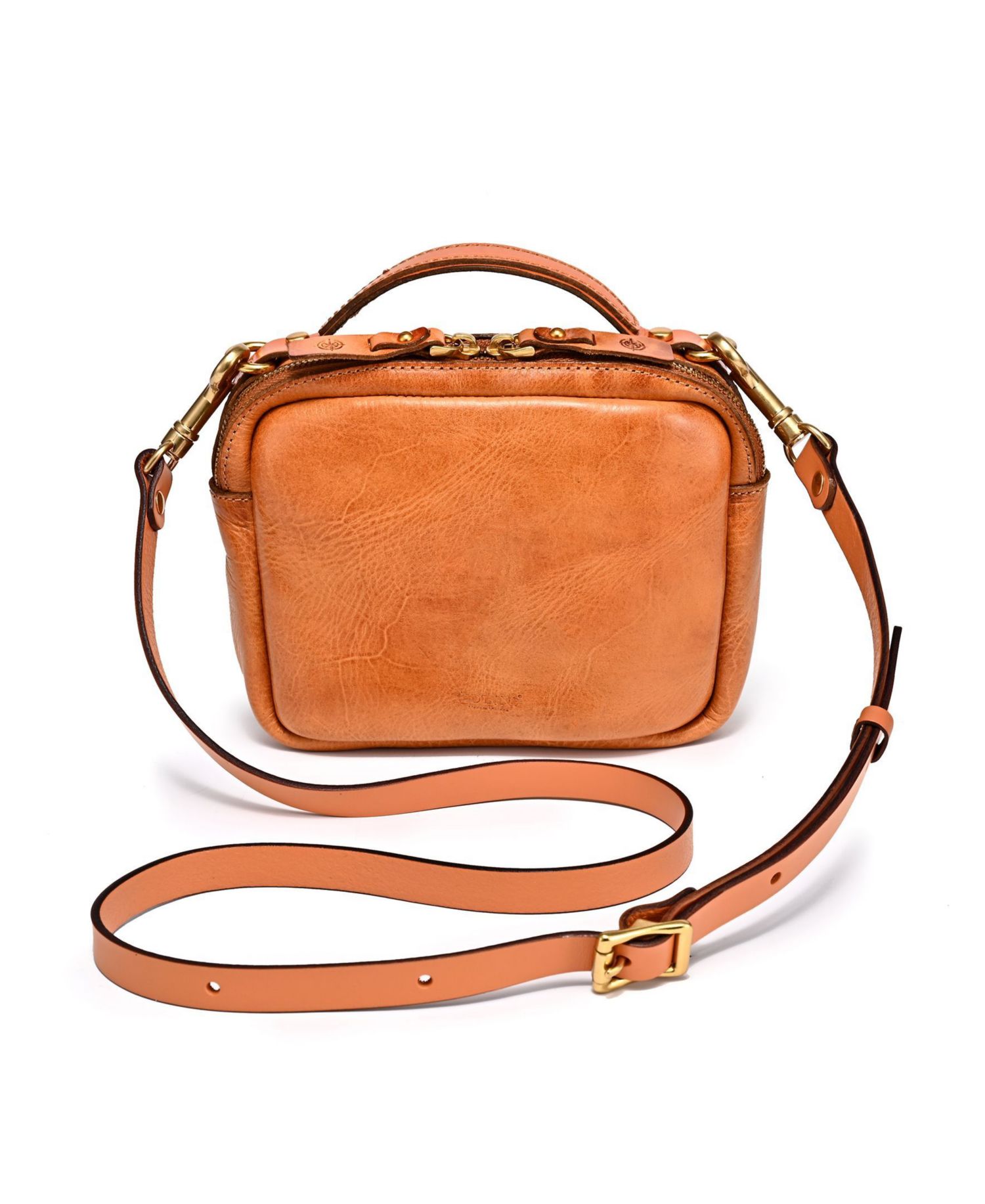 Women's Genuine Leather Focus Crossbody Bag