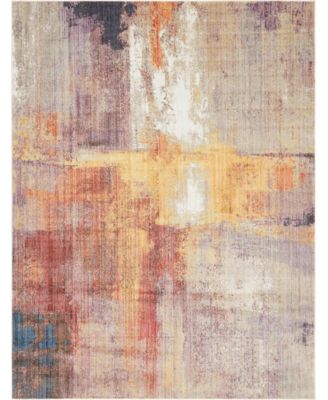 Flatiron Downtown Jzd008 Multi 9' x 12' Area Rug