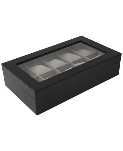 Bey-Berk 10-Piece Watch Box