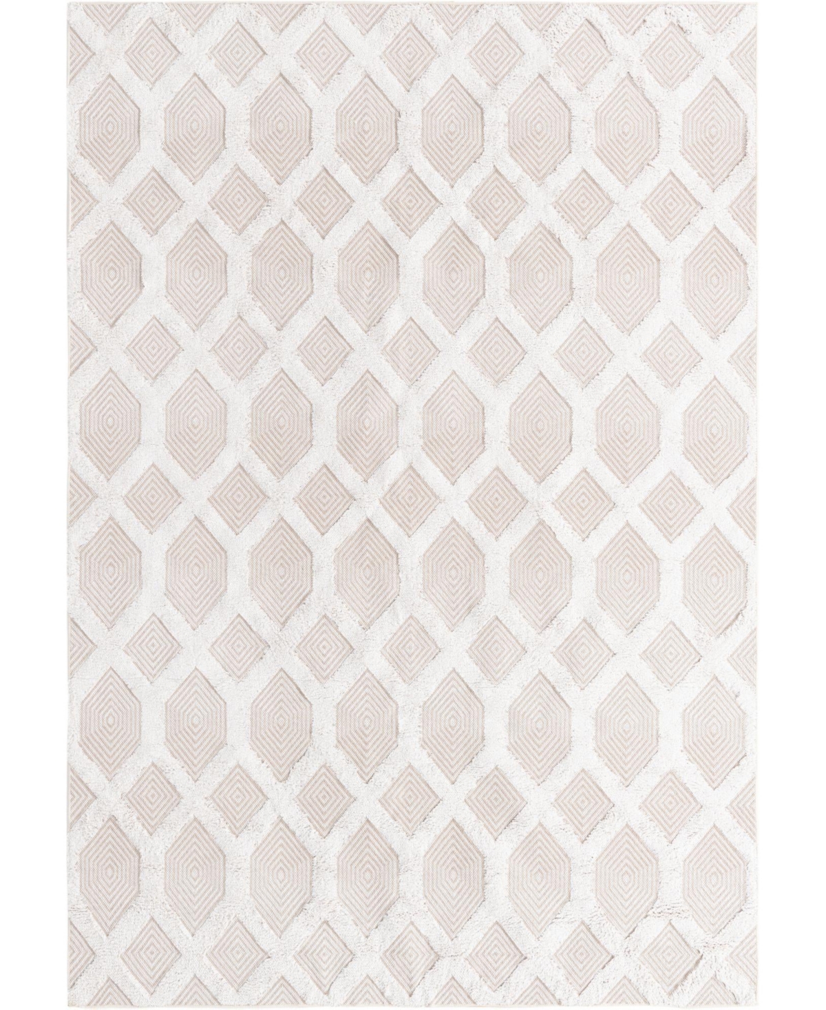 Sabrina Soto Casa Havana 6'4in x 9' Area Rug - Beige