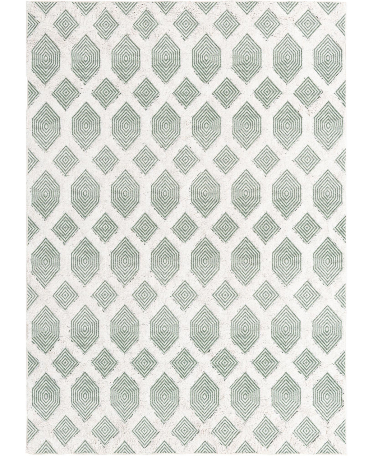 Sabrina Soto Casa Havana 6'4in x 9' Area Rug - Green