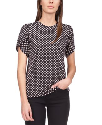 macys michael kors petite tops