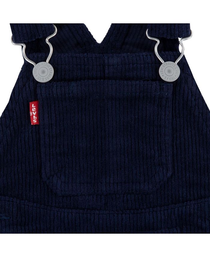 Levi's Baby Boys 2Piece Printed Bodysuit and Overalls Set & Reviews