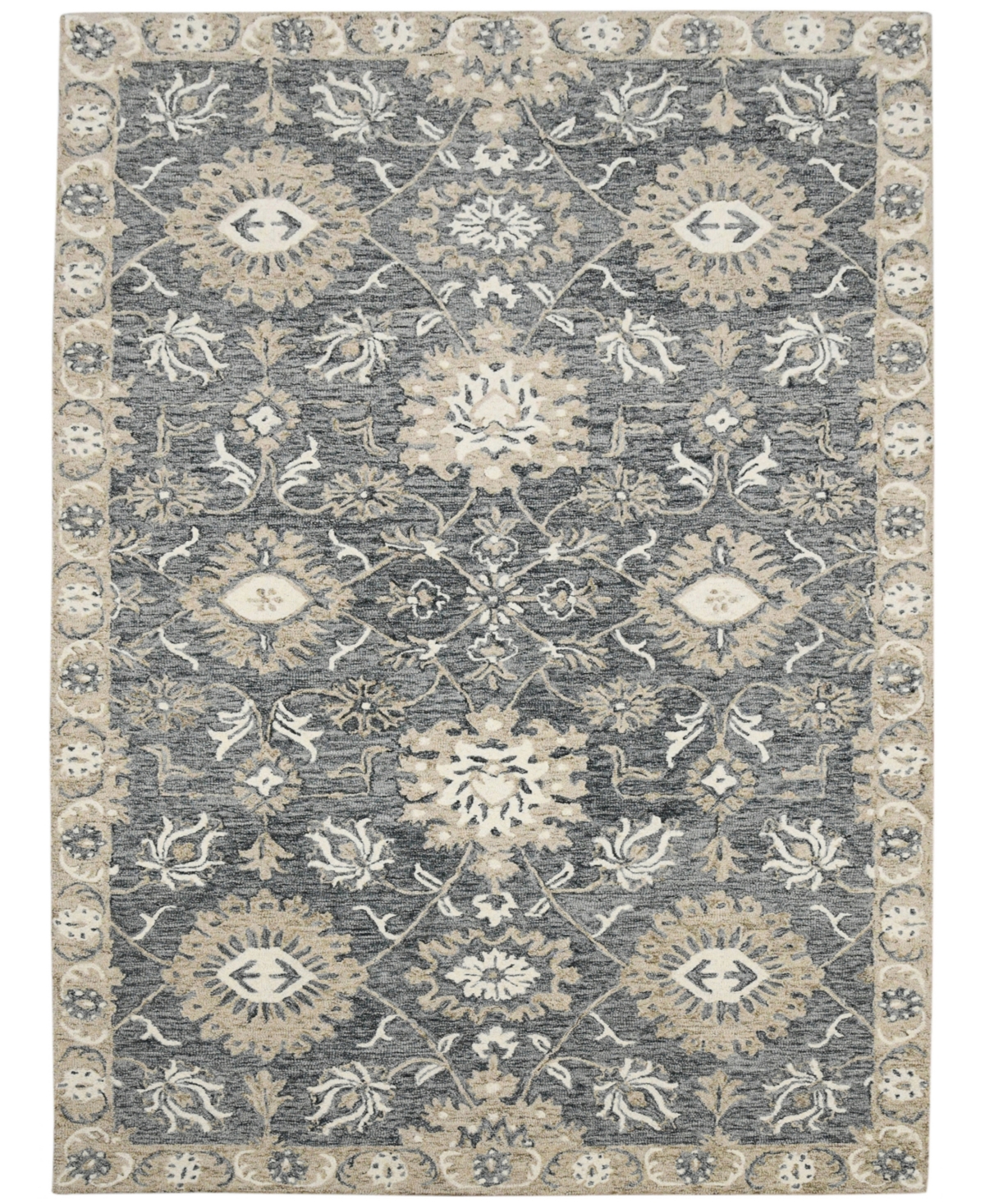 Amer Rugs Romania Newburg Area Rug, 8' X 10' In Gray