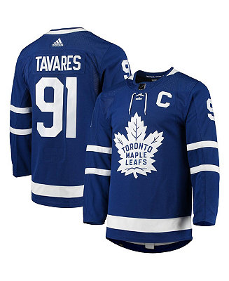 Adidas Men's John Tavares Blue Toronto Maple Leafs Home Authentic Player Jersey - Blue