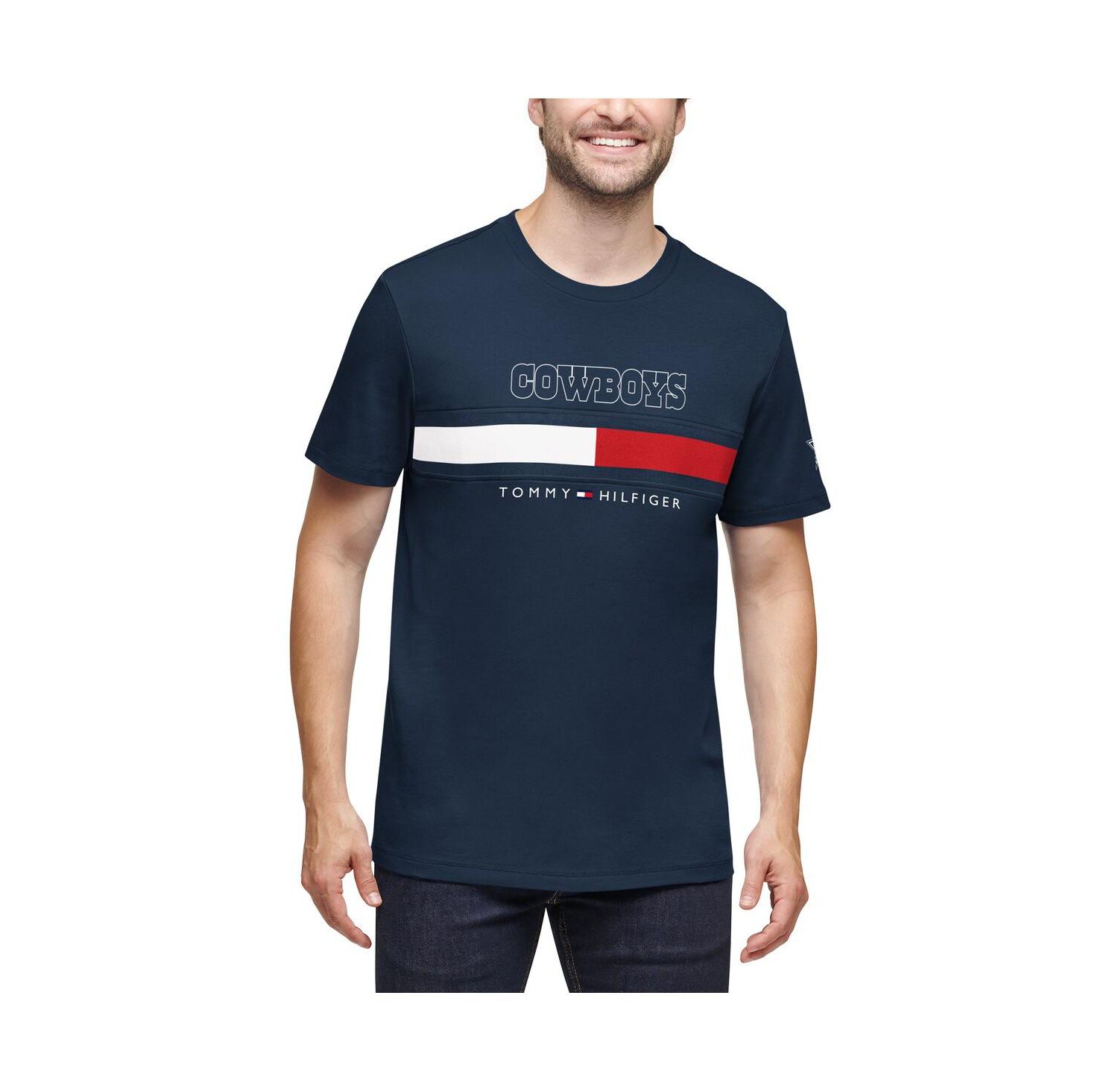 Men's Navy Dallas Cowboys Insert T-shirt