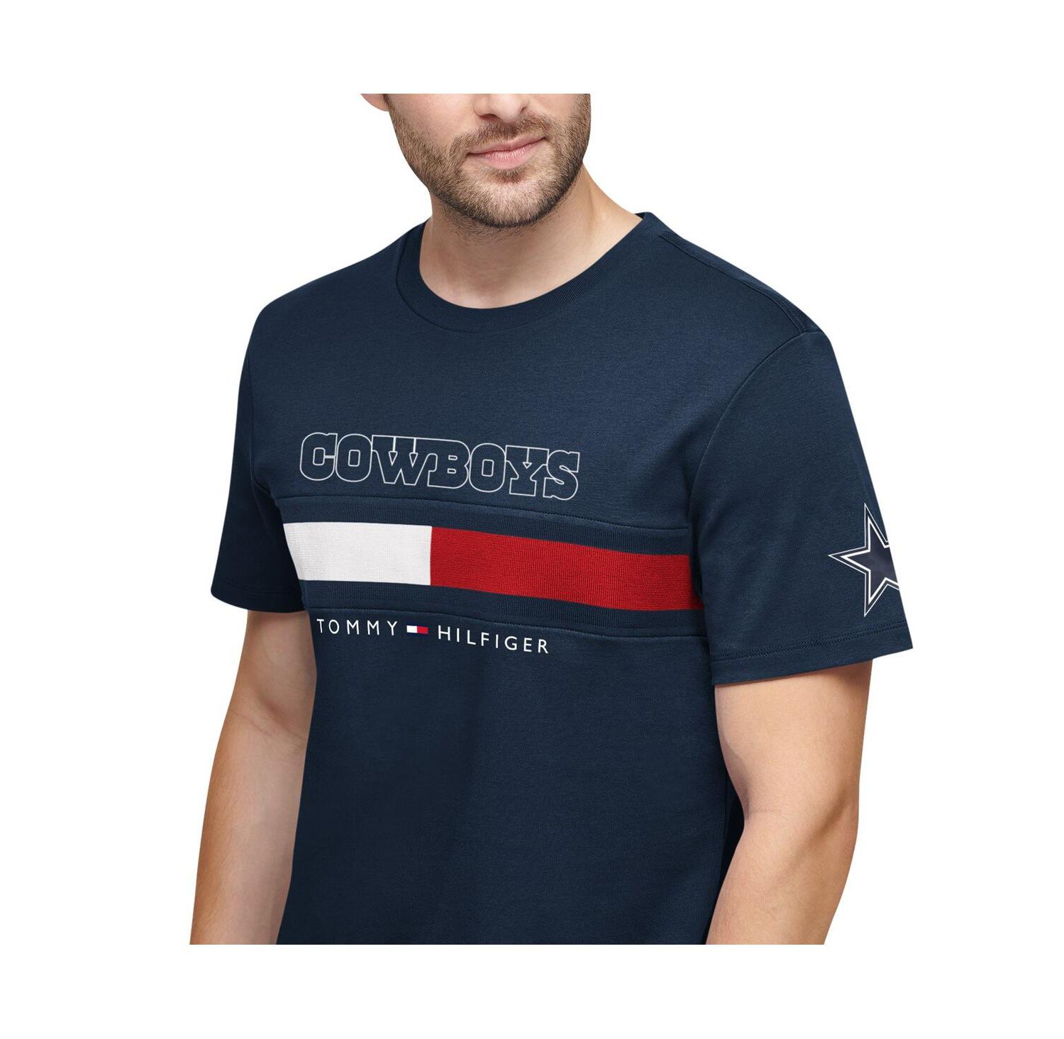 Men's Navy Dallas Cowboys Insert T-shirt
