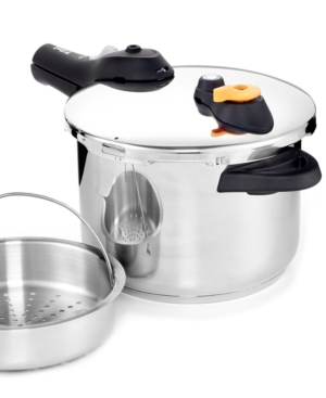 T-fal P2510737 Stainless Steel 6.3-Quart Pressure Cooker 
