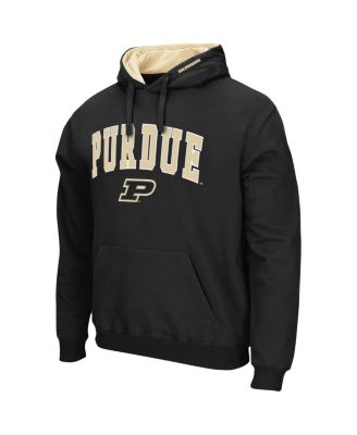 Men's Black Purdue Boilermakers Arch and Logo 3.0 Pullover Hoodie