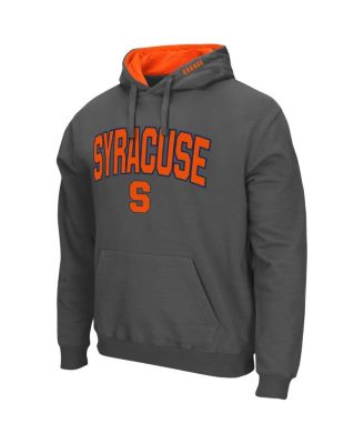 Men's Charcoal Syracuse Orange Arch and Logo 3.0 Pullover Hoodie