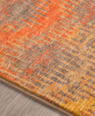 Brisbane Washable BR9 2'3" x 7'6" Runner Area Rug