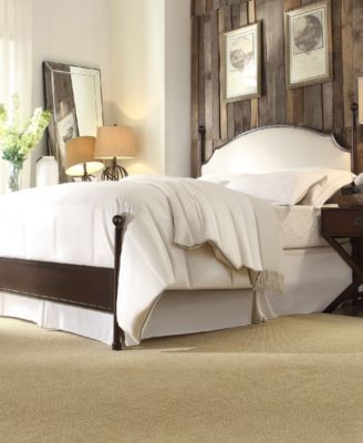 Swindon Cream Curved Top Poster Bed, Queen