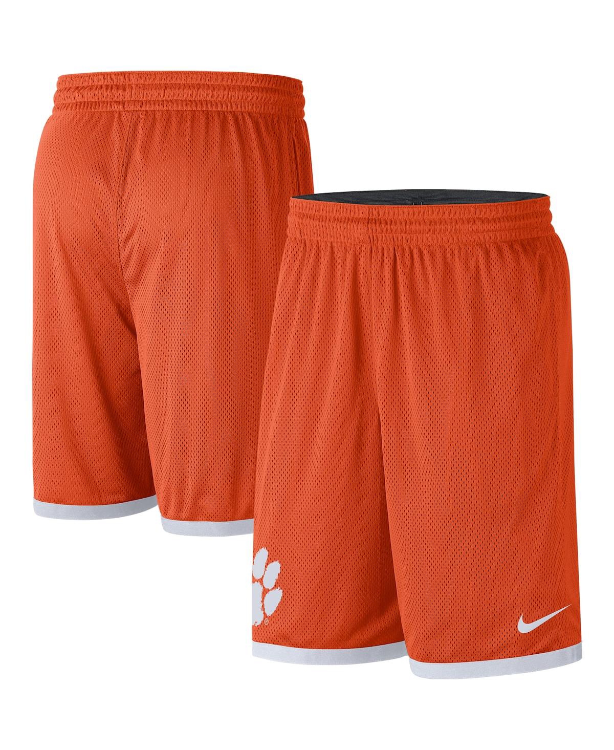 Men's Orange, White Clemson Tigers Logo Performance Shorts
