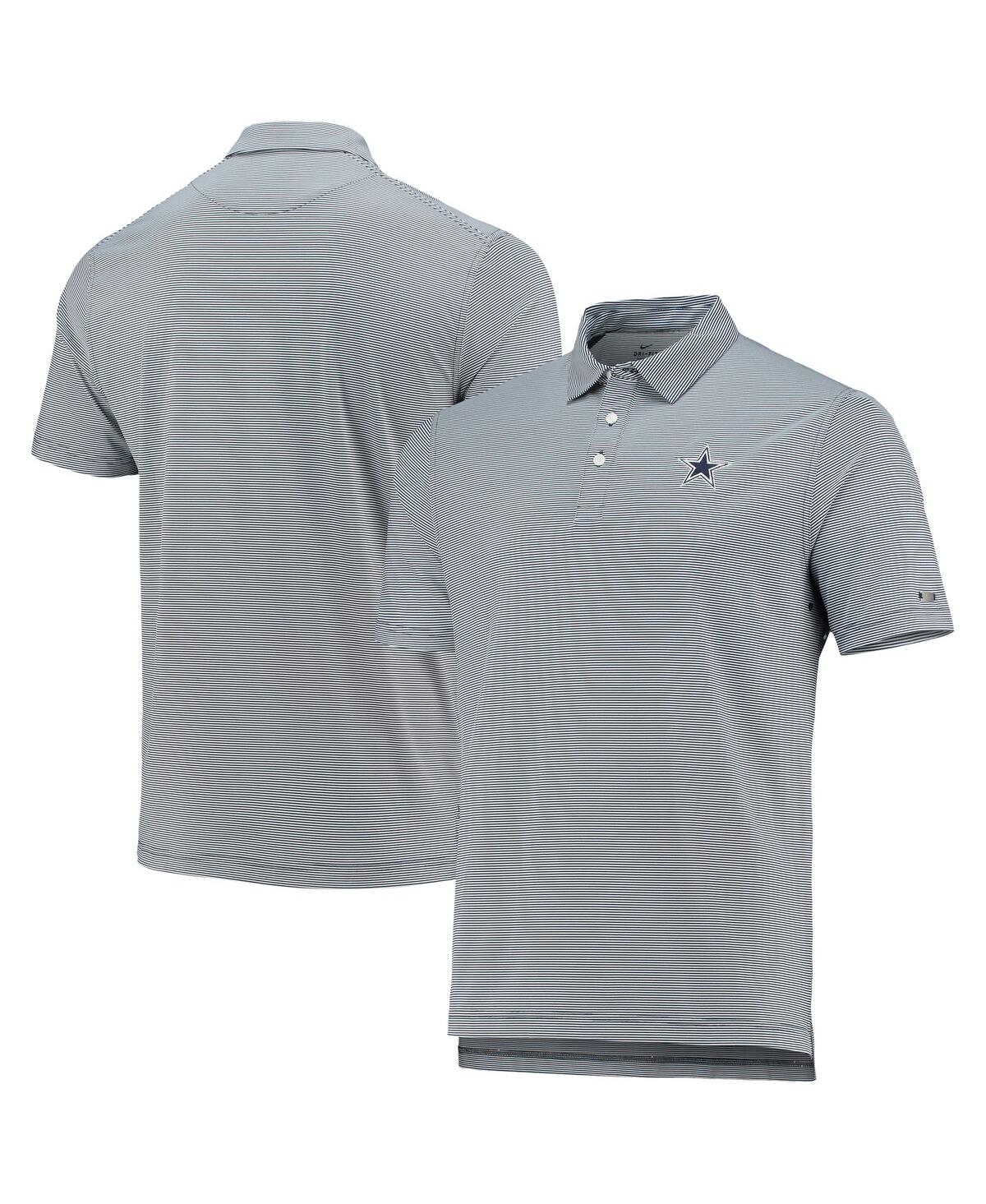 UPC 194956753612 product image for Men's Nike Golf Navy Dallas Cowboys Player Control Stripe Performance Polo Shirt | upcitemdb.com