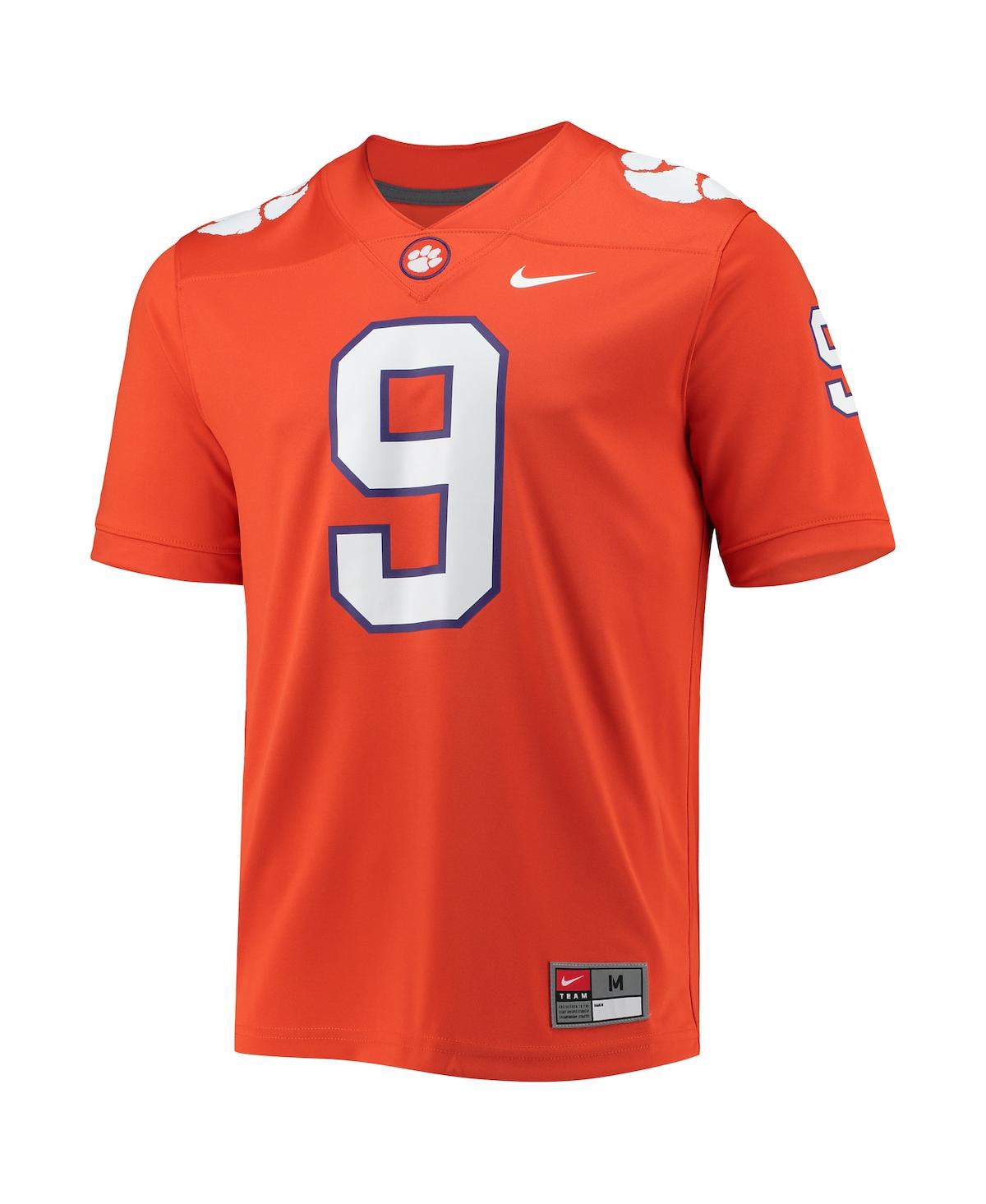 Men's Travis EtienneClemson Tigers 2021 Draft Class Game Jersey - Orange